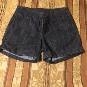 Women's Maurices Jean Shorts Size 1/2--Blue
